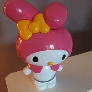 Sanrio Pink and White Doll with Yellow Bow